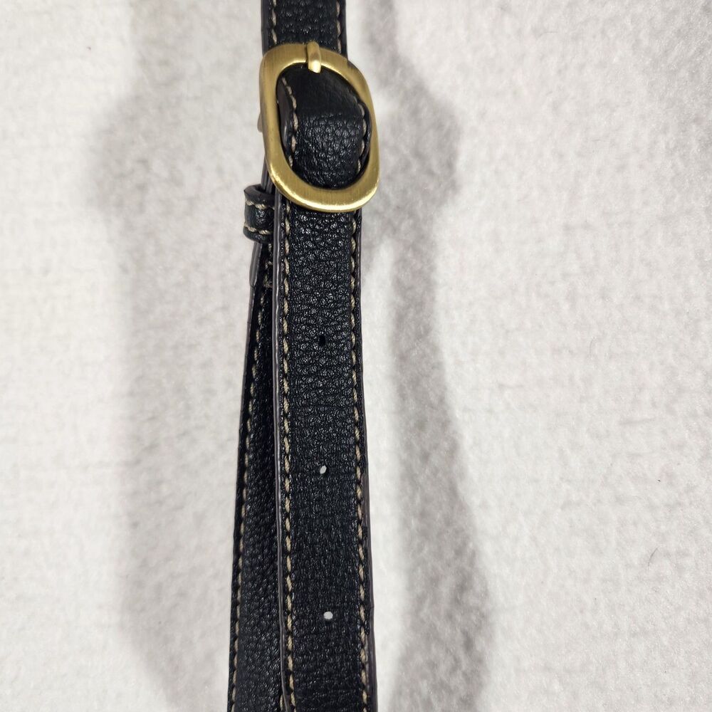 New Chala Messenger Crescent Crossbody Purse Bag Pleather HUMMINGBIRD Black gift - Picture 7 of 7